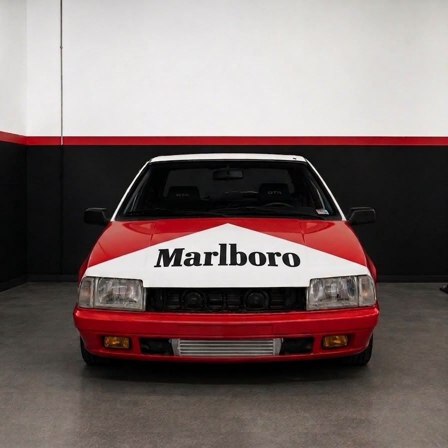Renault Fuego GTA 2.2 Turbo con livery Marlboro, Prodan Dynamics
